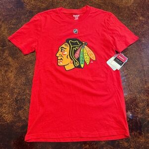 Reebok Red Team Logo Men's Tee